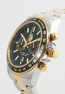 U.S Polo Assn. Horloge Charles Herenhorloge Zilver - One Size