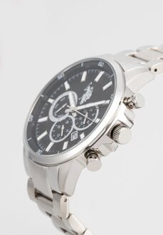 U.S Polo Assn. Horloge Grayson Herenhorloge - maat Zilver