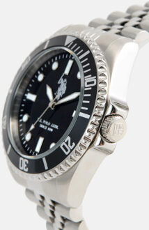 U.S Polo Assn. Horloge Hampton Gent Horloge Zilver - One Size