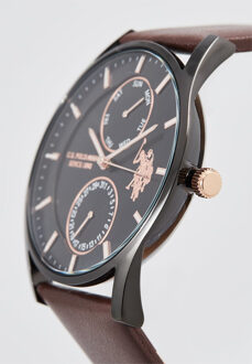 U.S Polo Assn. Horloge Henry Gent Horloge Zwart - One Size