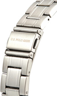 U.S Polo Assn. Horloge Jacob Herenhorloge Zilver - One Size