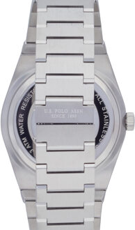 U.S Polo Assn. Horloge Jamie Herenhorloge - maat Zilver