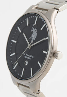 U.S Polo Assn. Horloge Jordan Herenhorloge Zilver