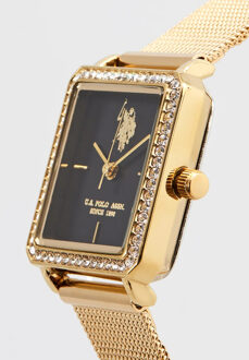 U.S Polo Assn. Horloge Juliette Dameshorloge Goud