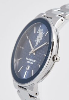 U.S Polo Assn. Horloge Logan Herenhorloge Zilver