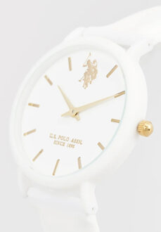 U.S Polo Assn. Horloge Lucy Dameshorloge Ivoor