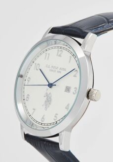 U.S Polo Assn. Horloge Oliver Herenhorloge Zilver