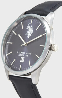 U.S Polo Assn. Horloge Owen Herenhorloge Zilver - One Size