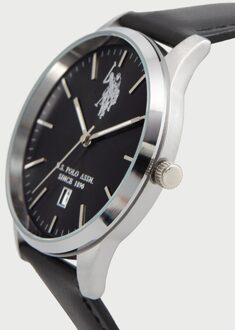 U.S Polo Assn. Horloge Owen Herenhorloge Zilver - One Size