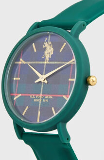U.S Polo Assn. Horloge Remy Tartan Uniseks Horloge - maat Groen