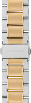 U.S Polo Assn. Horloge William Herenhorloge Zilver - One Size