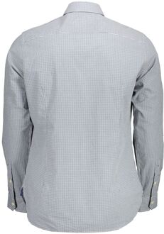 U.S Polo Assn. Klassiek Passend Gingham Overhemd Wit - 2XL