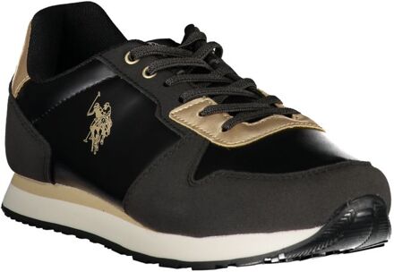 U.S Polo Assn. Klassieke Sneaker Zwartgoud