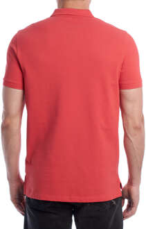 U.S Polo Assn. Kurzarm-Poloshirt für Herren US41197049 - maat L Rood