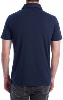 U.S Polo Assn. Kurzarm-Poloshirt für Herren US41197058 - maat Blauw
