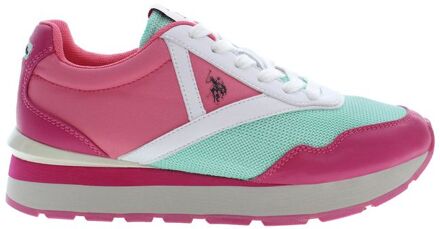 U.S Polo Assn. Lage Sneakers Casual Stijl - maat EU 39 Roze