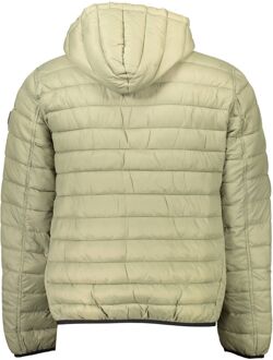 U.S Polo Assn. Opvouwbare Gewatteerde Jas met Capuchon Lichtgrijs