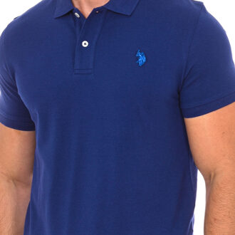 U.S Polo Assn. Polo korte mouw 67940 heren Blauw