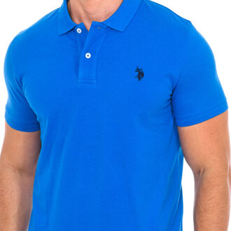 U.S Polo Assn. Polo korte mouw 67940 heren Blauw