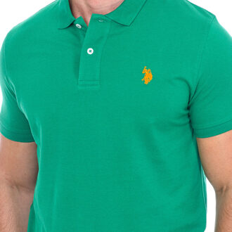 U.S Polo Assn. Polo korte mouw 67940 heren Groen - S