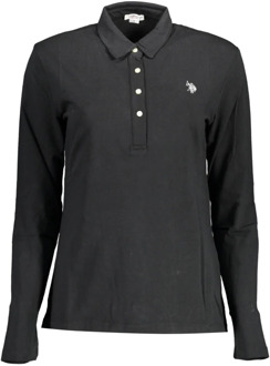 U.S Polo Assn. Polo Shirts U.s. Polo Assn. , Black , Dames - 2Xl,Xl,L,M