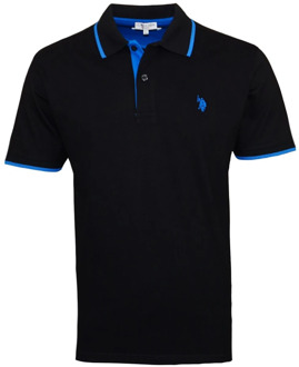 U.S Polo Assn. Polo Shirts U.s. Polo Assn. , Black , Heren - 2XL