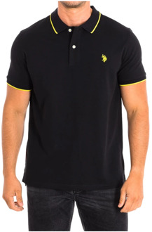 U.S Polo Assn. Polo Shirts U.s. Polo Assn. , Black , Heren - M