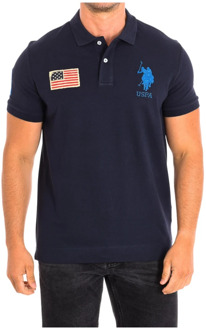 U.S Polo Assn. Polo Shirts U.s. Polo Assn. , Blue , Heren - L,M,S