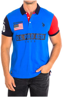 U.S Polo Assn. Polo Shirts U.s. Polo Assn. , Blue , Heren - M,S