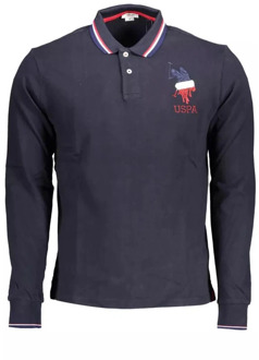 U.S Polo Assn. Polo Shirts U.s. Polo Assn. , Blue , Heren - Xl,M