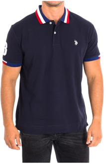 U.S Polo Assn. Polo Shirts U.s. Polo Assn. , Blue , Heren