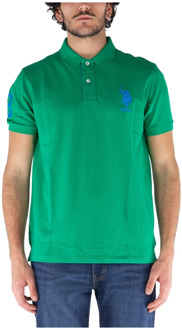 U.S Polo Assn. Polo Shirts U.s. Polo Assn. , Green , Heren - 2Xl,Xl,L,M,S
