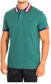 U.S Polo Assn. Polo Shirts U.s. Polo Assn. , Green , Heren - L,M,S