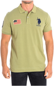 U.S Polo Assn. Polo Shirts U.s. Polo Assn. , Green , Heren - Xl,L,M,S