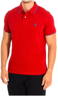 U.S Polo Assn. Polo Shirts U.s. Polo Assn. , Red , Heren - XL