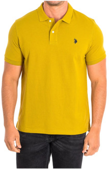 U.S Polo Assn. Polo Shirts U.s. Polo Assn. , Yellow , Heren - M