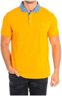 U.S Polo Assn. Polo Shirts U.s. Polo Assn. , Yellow , Heren - Xl,L,M,S