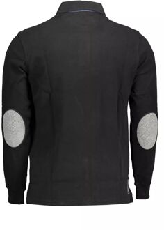 U.S Polo Assn. Polohemd met Lange Mouwen Classic Fit Zwart