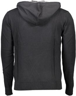 U.S Polo Assn. Ritsgebreide Hoodie Trui Zwart