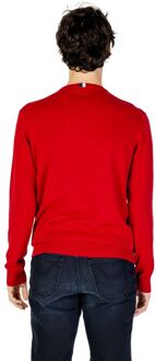 U.S Polo Assn. Ronde Hals Trui Klassieke Pasvorm - maat EU 52 Rood