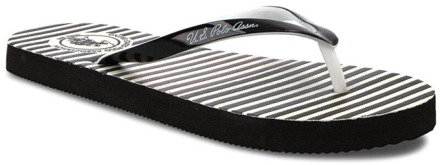 U.S. Polo Assn. - Slippers - Vrouw - FULDA4210S8_G1 - black,white