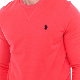 U.S Polo Assn. Sweater met lange mouwen en ronde hals 67932 heren - maat 2XL Oranje