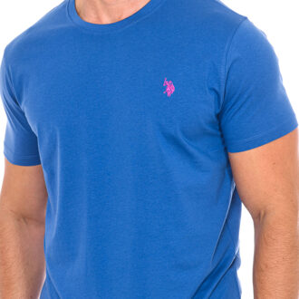 U.S Polo Assn. T-shirt korte mouw 66894 man - maat Blauw
