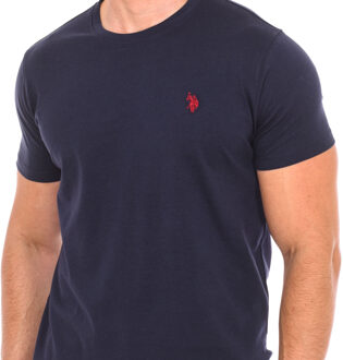 U.S Polo Assn. T-shirt korte mouw 66894 man - maat Blauw