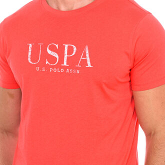 U.S Polo Assn. T-shirt korte mouw 67953 man Oranje