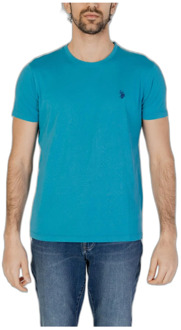 U.S Polo Assn. T-Shirts U.s. Polo Assn. , Blue , Heren - L,M,S
