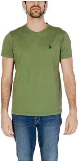 U.S Polo Assn. T-Shirts U.s. Polo Assn. , Green , Heren - 2Xl,L,M