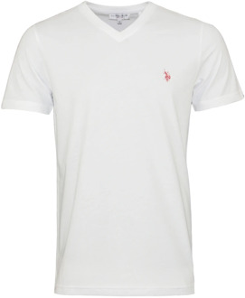 U.S Polo Assn. T-Shirts U.s. Polo Assn. , White , Heren - XL