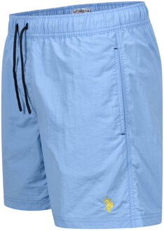 U.S Polo Assn. U.S. POLO ASSN. 100% nylon zwembroek voor mannen Blauw - 2XL