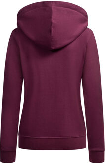 U.S Polo Assn. U.S. POLO ASSN. dames sweatjack USRubyy van katoen-polyester mix Paars - L